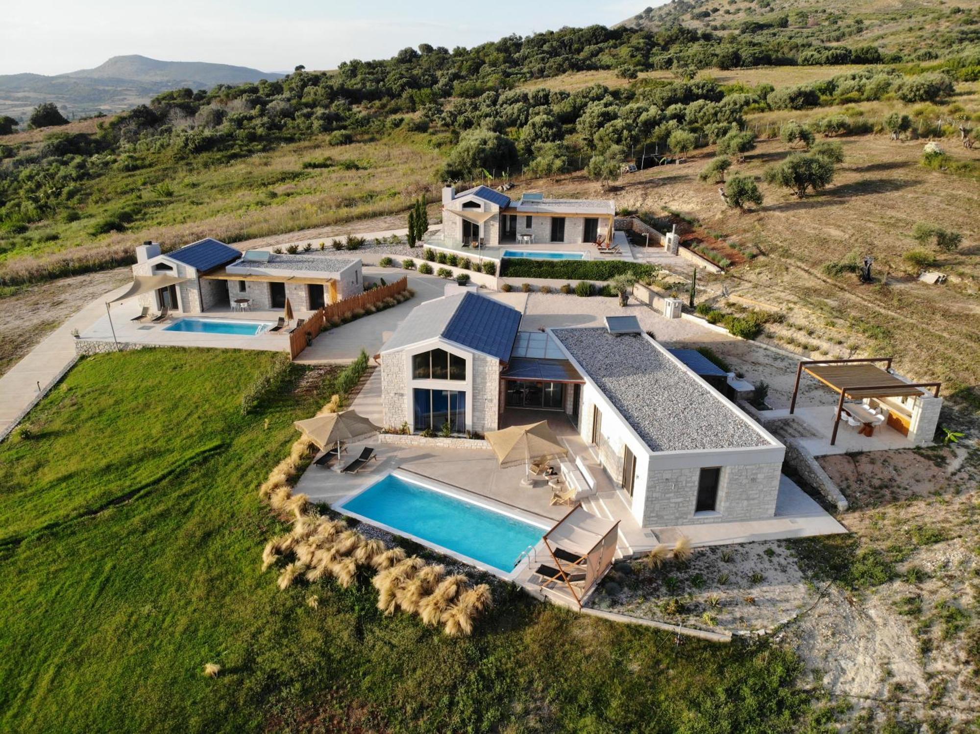 Villas Mandalos Paleros Buitenkant foto